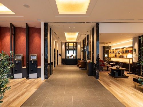 Hotel lobby